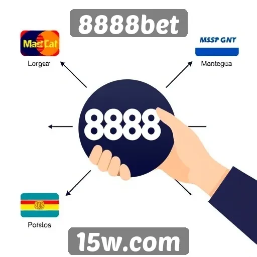 Opções de pagamento oferecidas pelo 8888bet